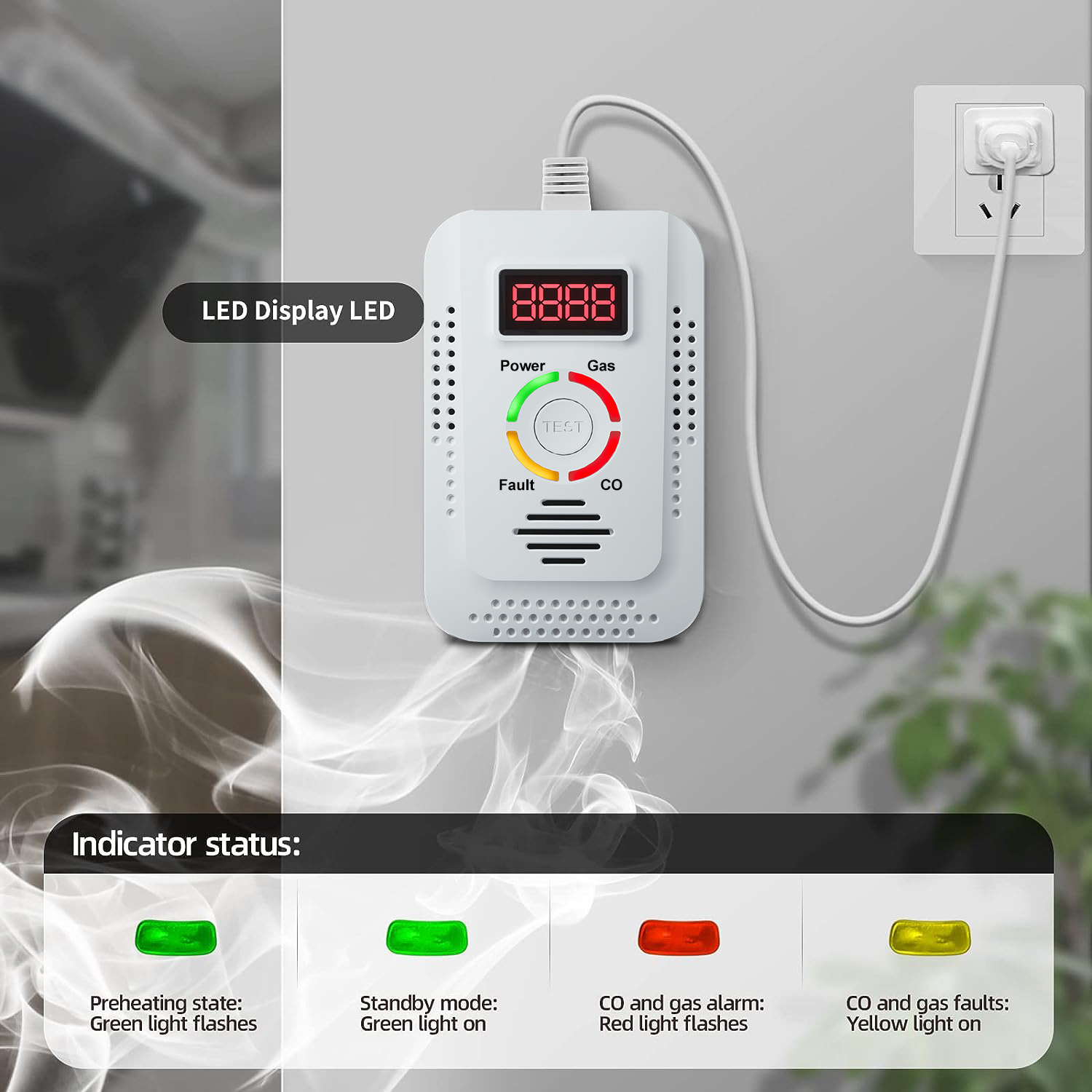 Carbon Monoxide CO And Natural - огляд і ціна Kitchen Appliances Video