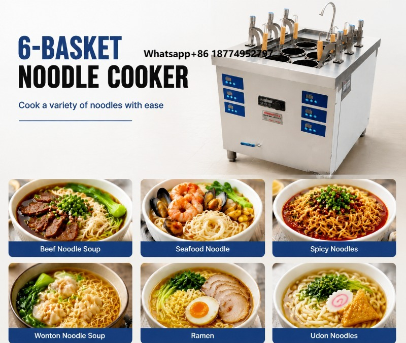 6 Basket Commercial Induction  - огляд і ціна Induction Cooker