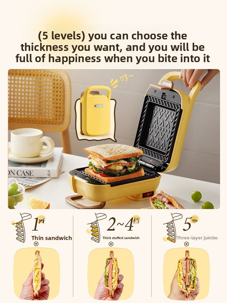 Household Thickened Hot Press  - огляд і ціна Toaster