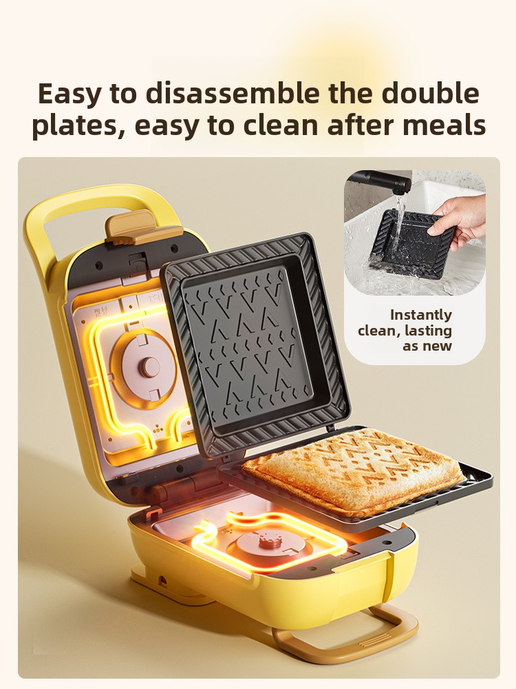 Household Thickened Hot Press  - огляд і ціна Toaster
