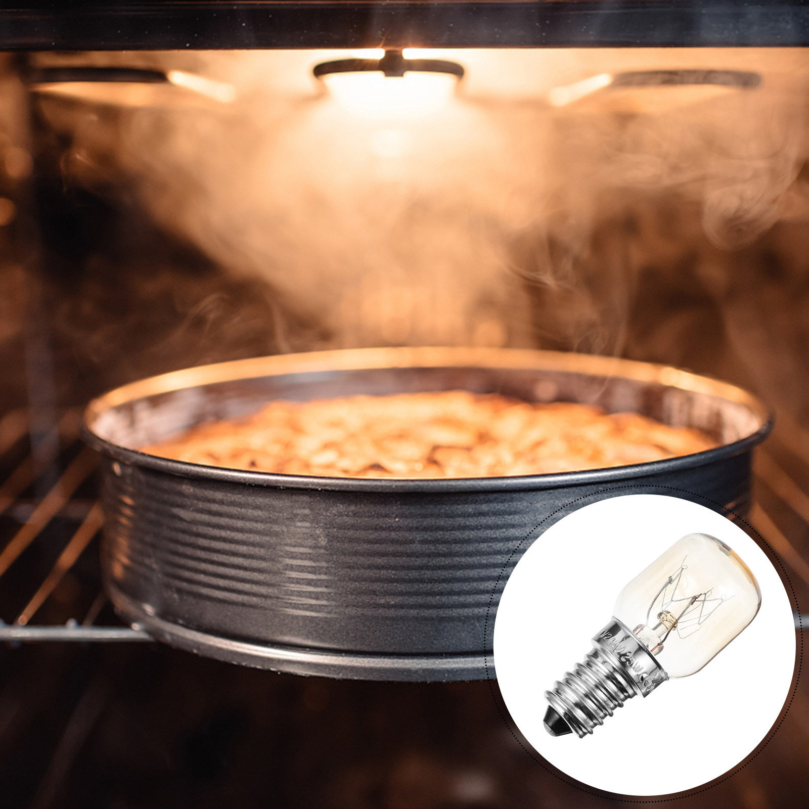 4Pcs Oven Lamp Bulb Heat-Resis - огляд і ціна Microwave Oven