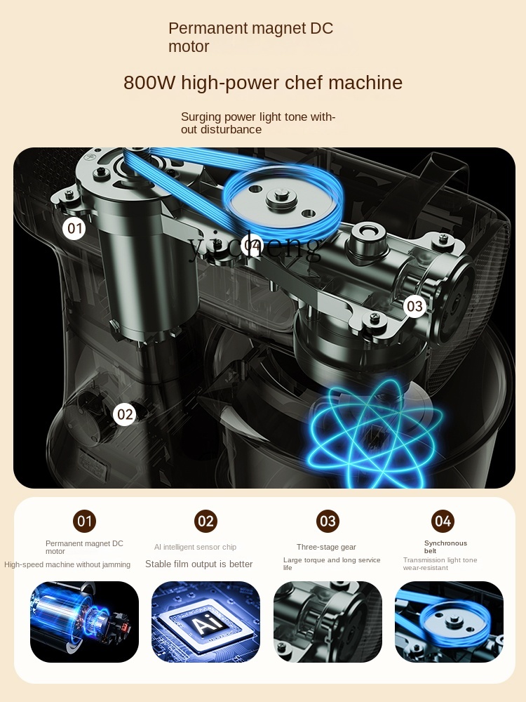 Stand Mixer Household Small Au - огляд і ціна Stand Mixer
