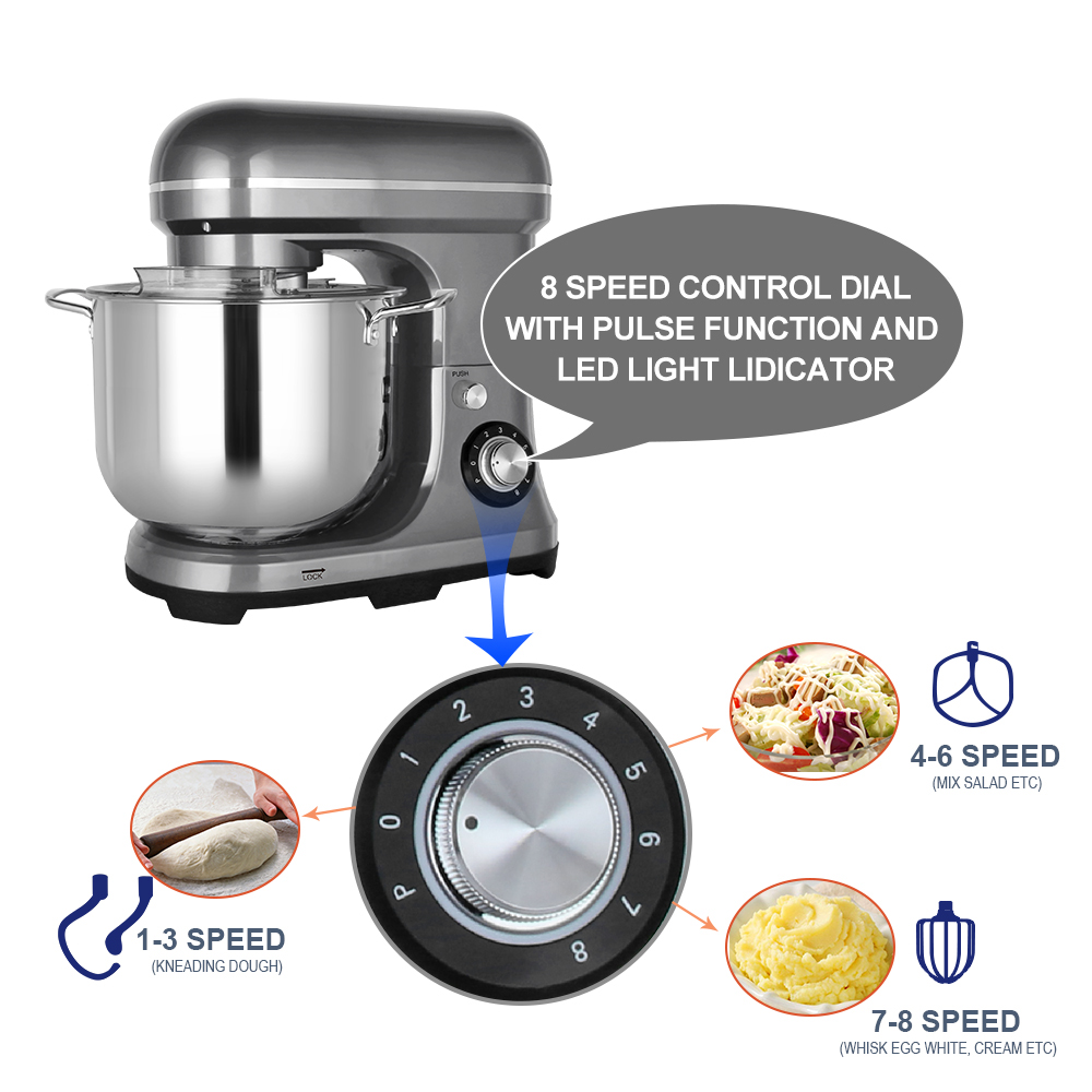 New Die Cast Stand Mixer OEM   - огляд і ціна Stand Mixer