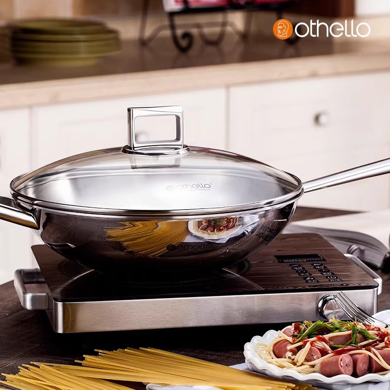 18/10 Stainless steel wok glas - огляд і ціна Induction Cooker