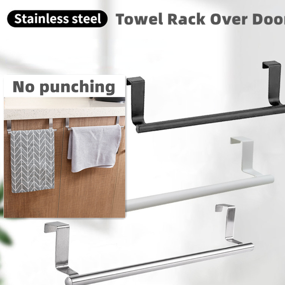 1/2Pcs Towel Rack Over Door To - огляд і ціна Kitchen Appliances Cabinet