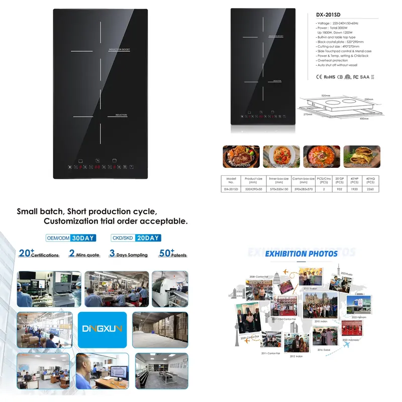 High Efficiency 2-Burner Elect - огляд і ціна Induction Cooker