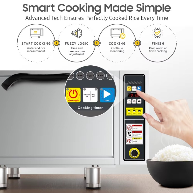 Large Capacity Electric Rice C - огляд і ціна Rice Cooker
