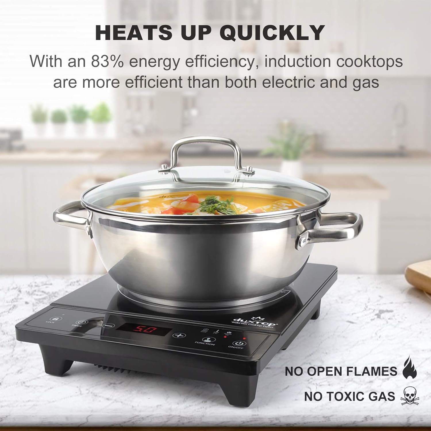 Portable Induction Cooktop, Co - огляд і ціна Induction Cooktop Portable