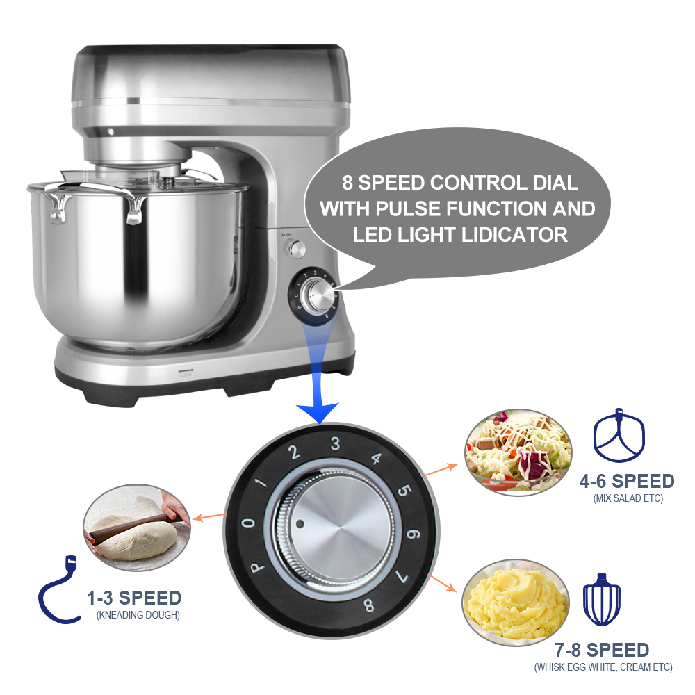 Ready to Ship 2000W 11-liter H - огляд і ціна Stand Mixer