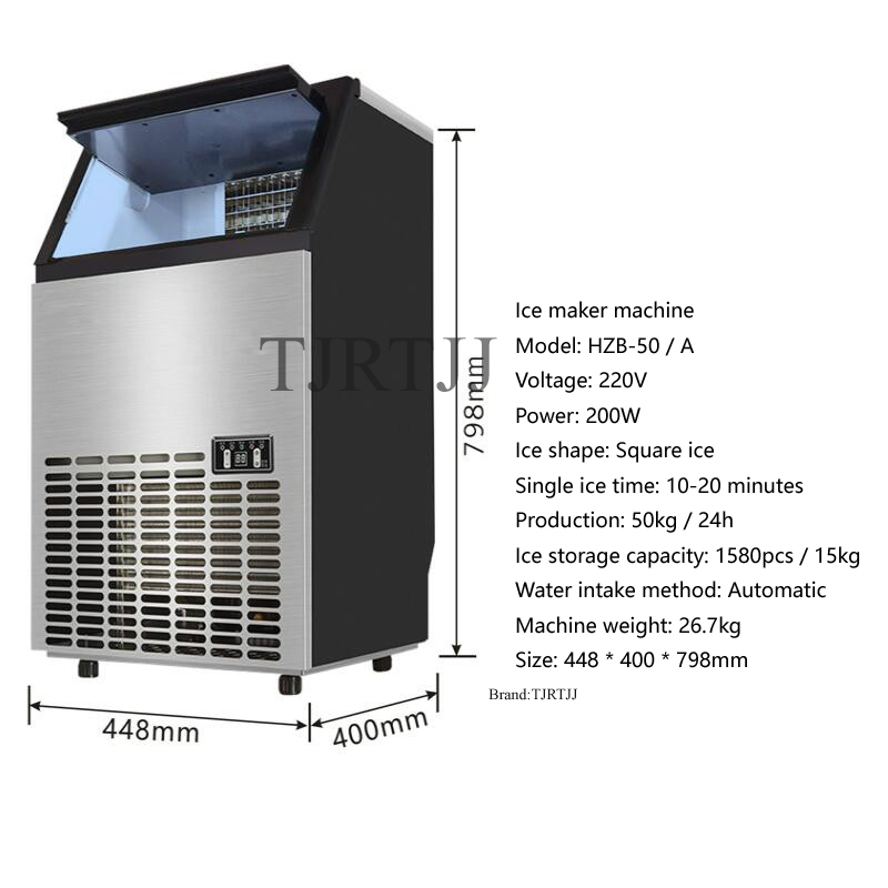 110V 220V Ice Maker Commercial - огляд і ціна Coffee Maker