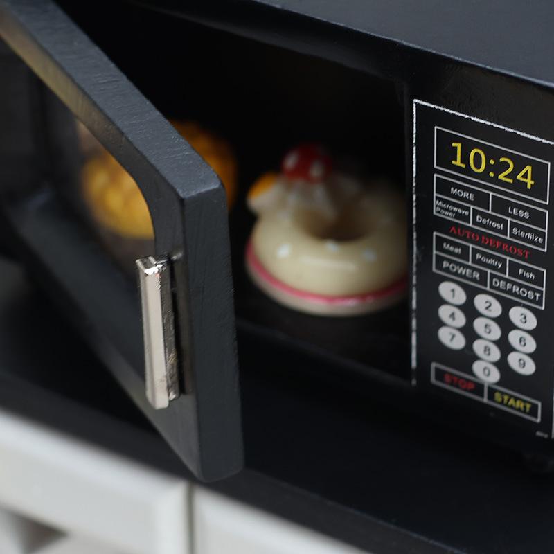 Hot Sale 1/12 Doll House Acces - огляд і ціна Microwave Oven
