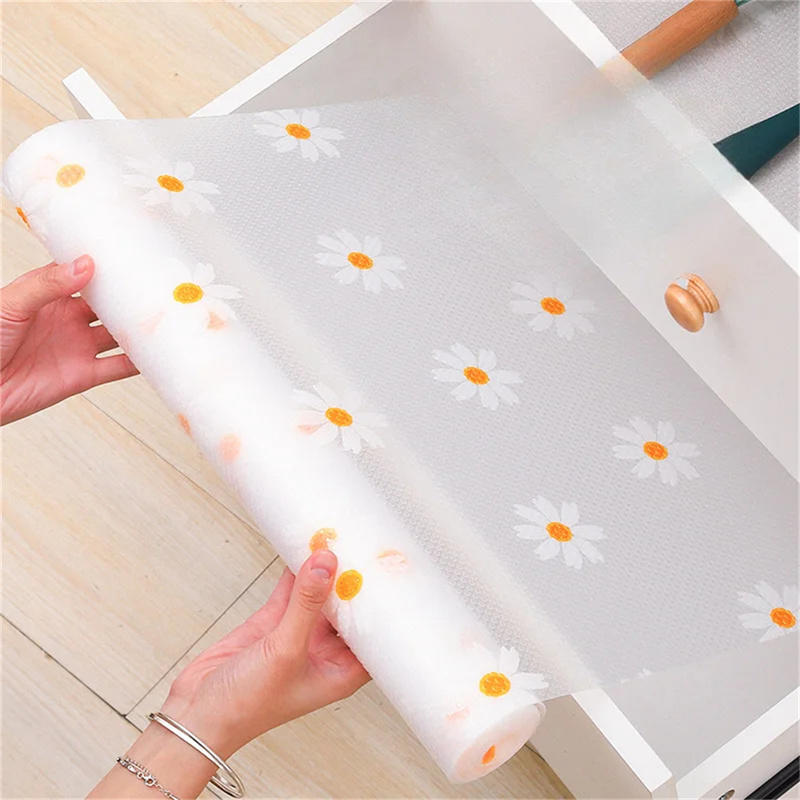 1 Roll Daisy Shelf Liner For K - огляд і ціна Kitchen Appliances Cabinet