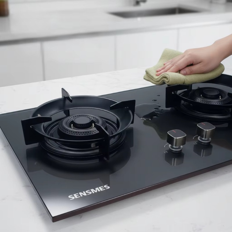Black Tempered Glass Panel 2 B - огляд і ціна Kitchen Appliances In